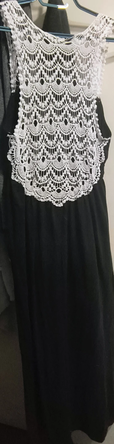 Floral and Crochet Maxi Dress - photo 2