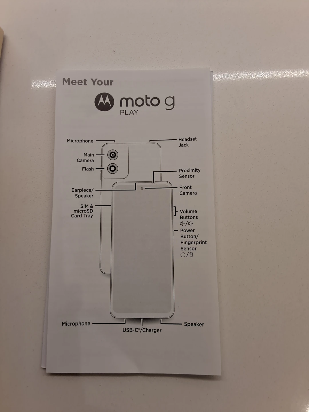 Motorola Moto G Play (2024) 64GB Smartphone unlocked - photo 3