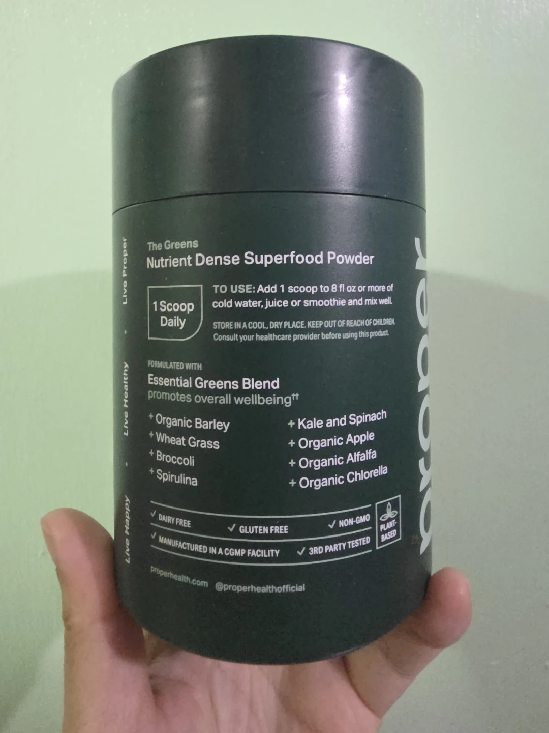 Proper Daily Boost Green Apple Superfood Powder 🏈 - photo 2