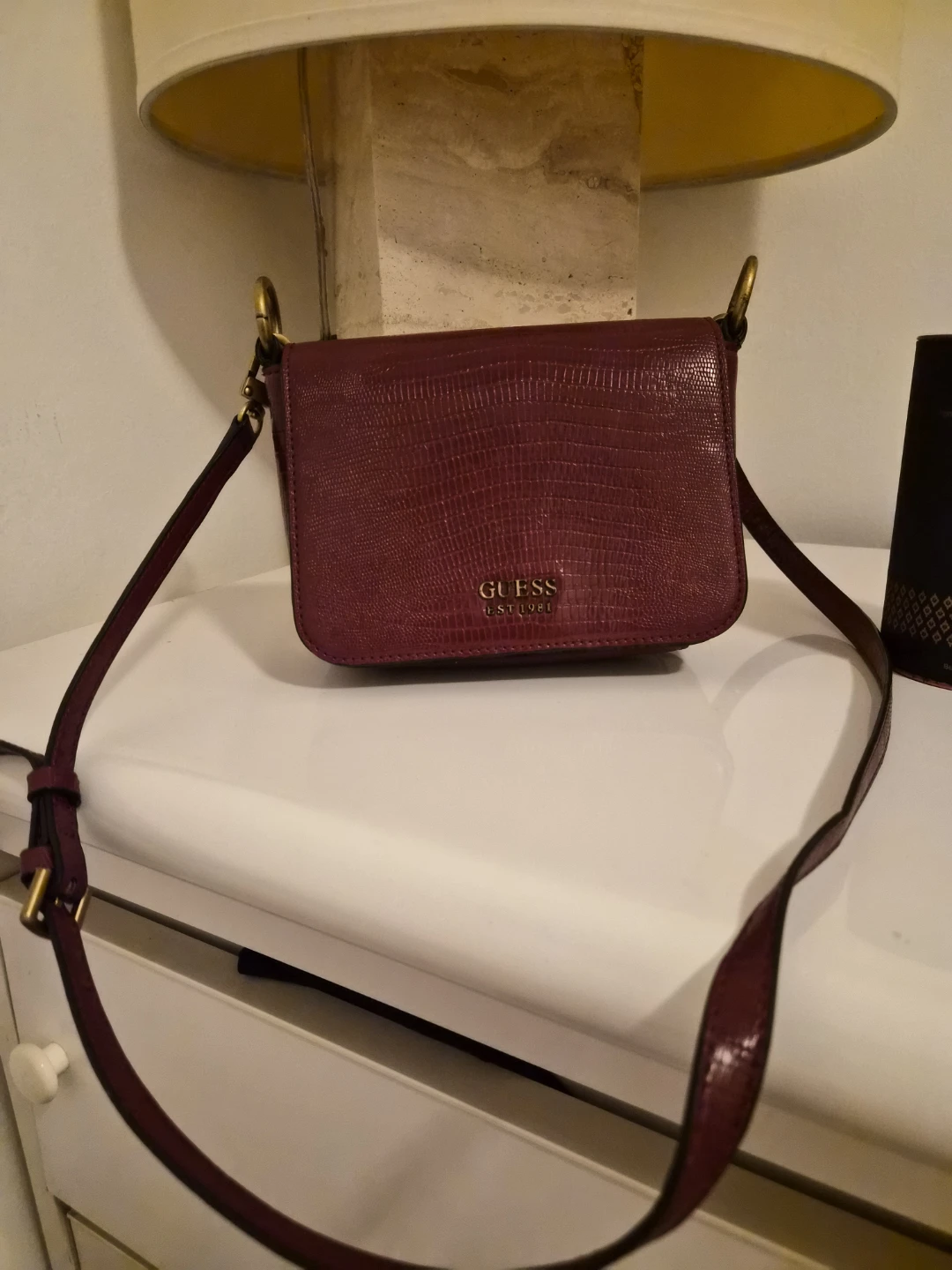 GUESS Maroon Crossbody Bag - photo 2