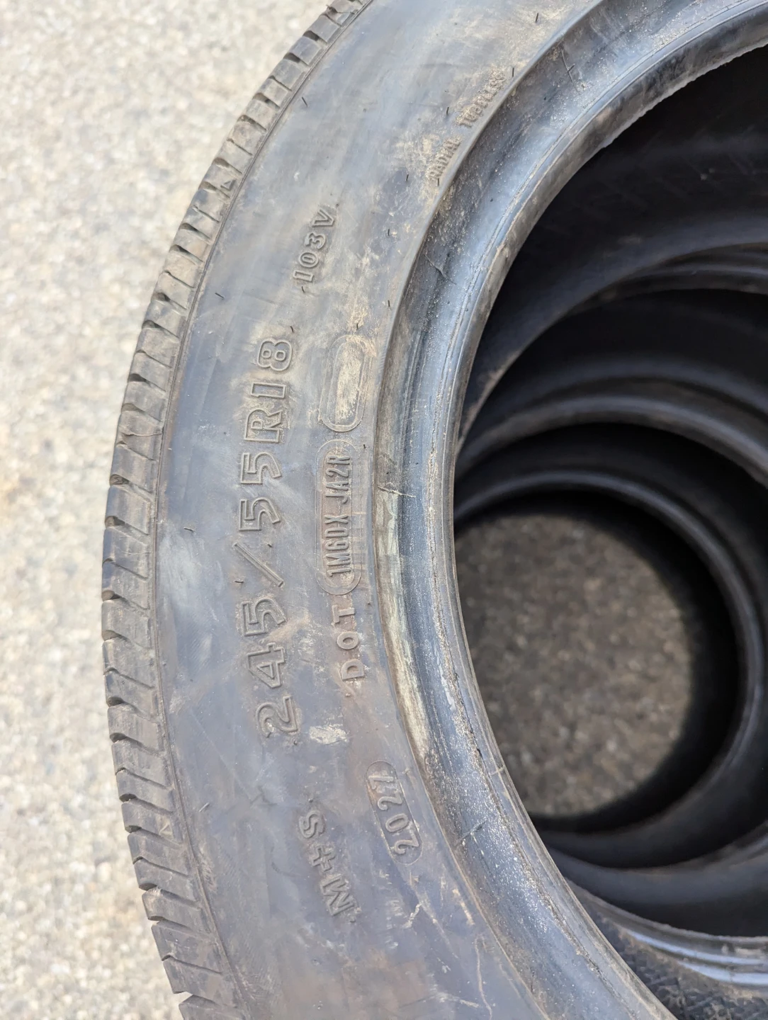 245/55R18 Goodyear Eagle RS-A Tires (Set of 4) - photo 4