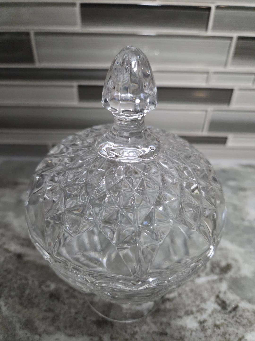 Vintage Crystal Candy Dish - photo 3