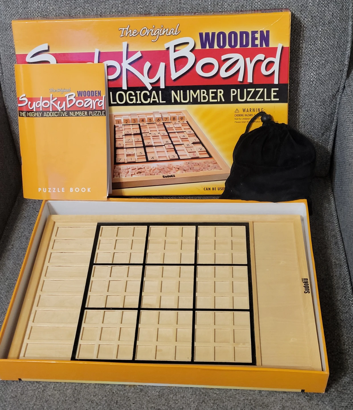 Wooden Sudoku Board Game