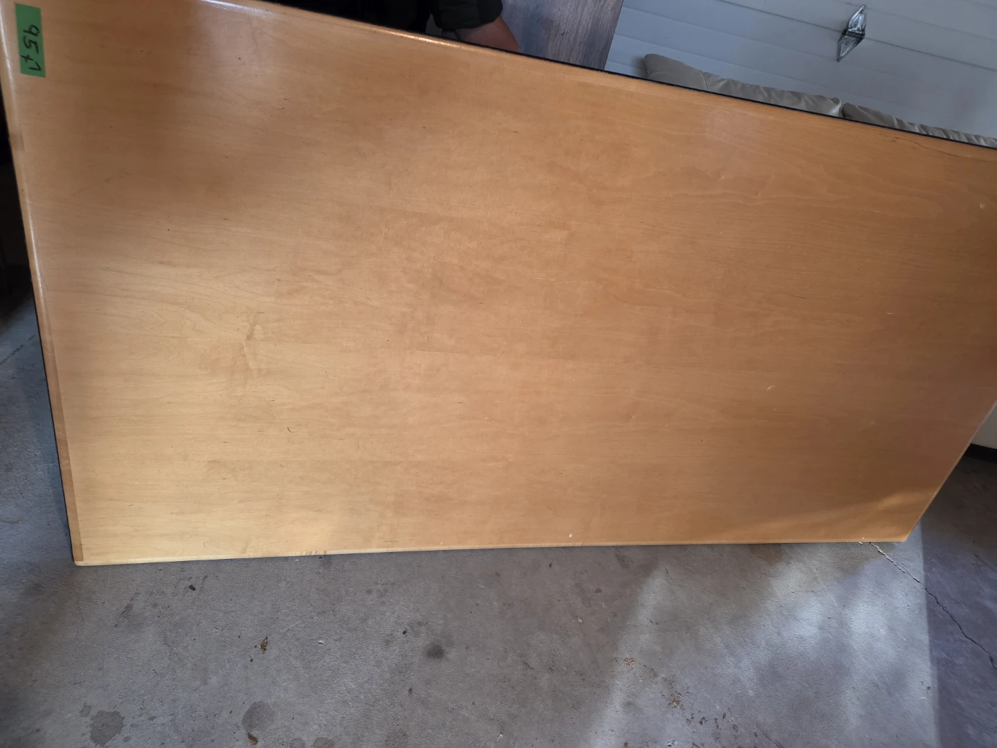 Wood Laminate Table Top with Metal Legs - photo 4