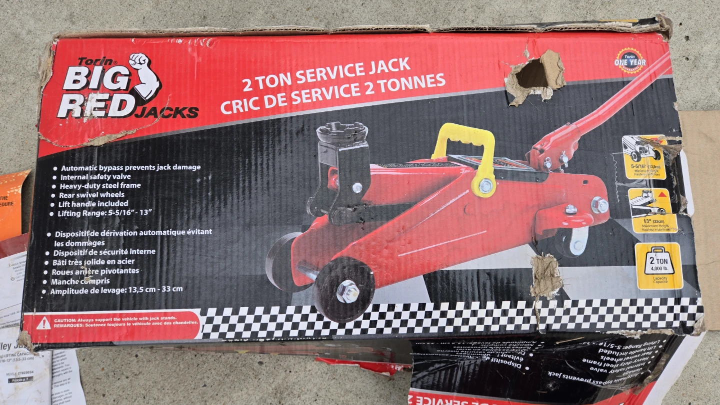 Torin Big Red Jacks 2 Ton Service Jack