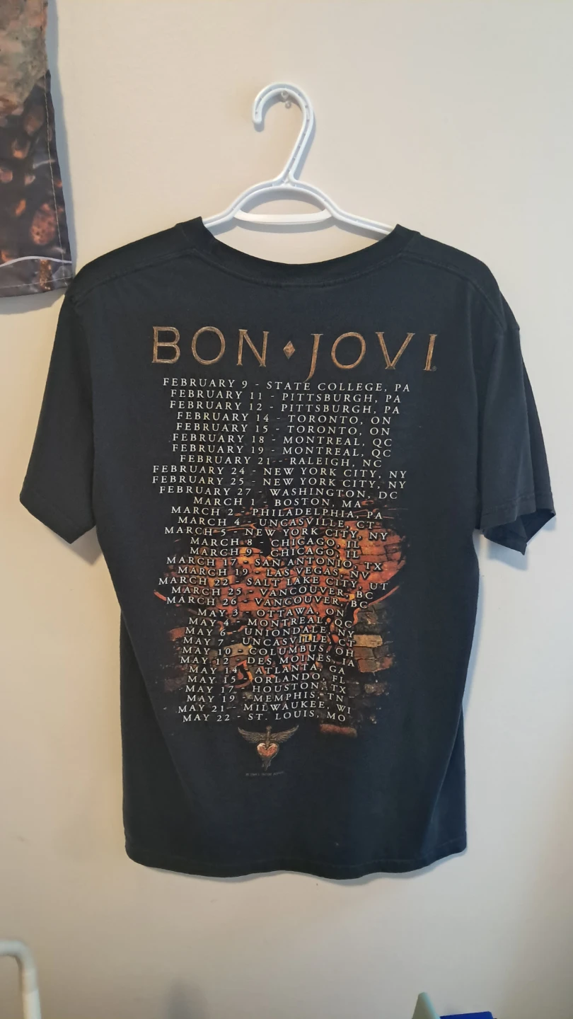 Bon Jovi Concert Tour T-Shirt - photo 2