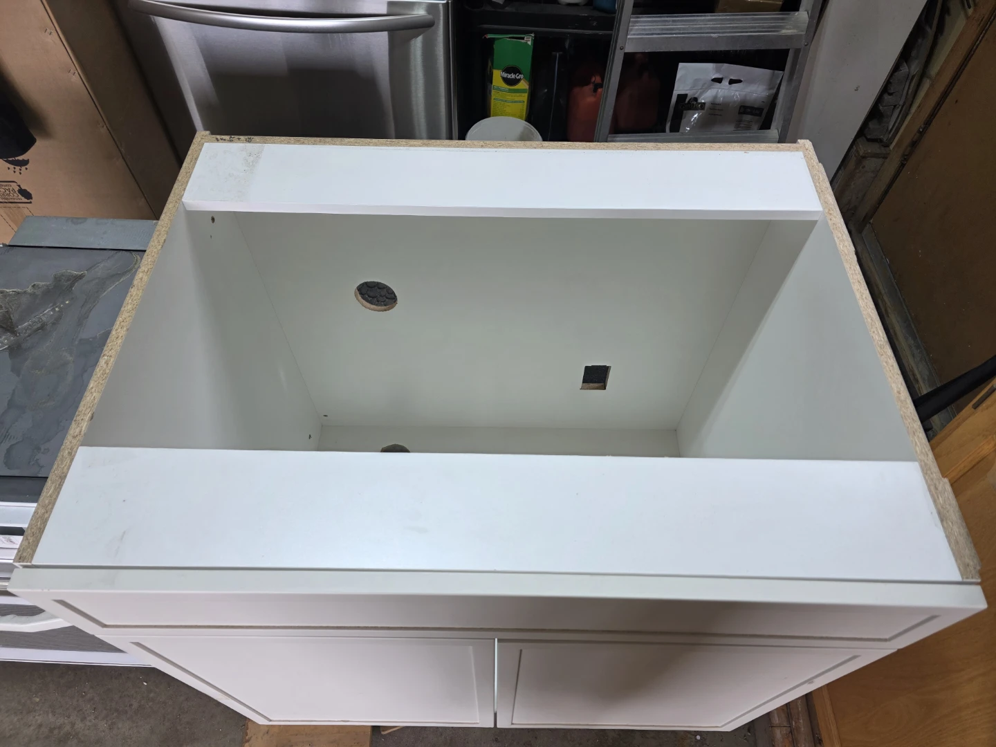 White Bathroom Vanity Cabinet Base