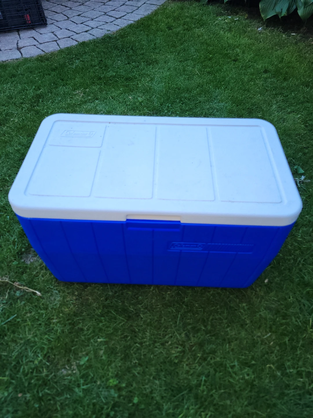 Big Coleman cooler with drain - photo 2