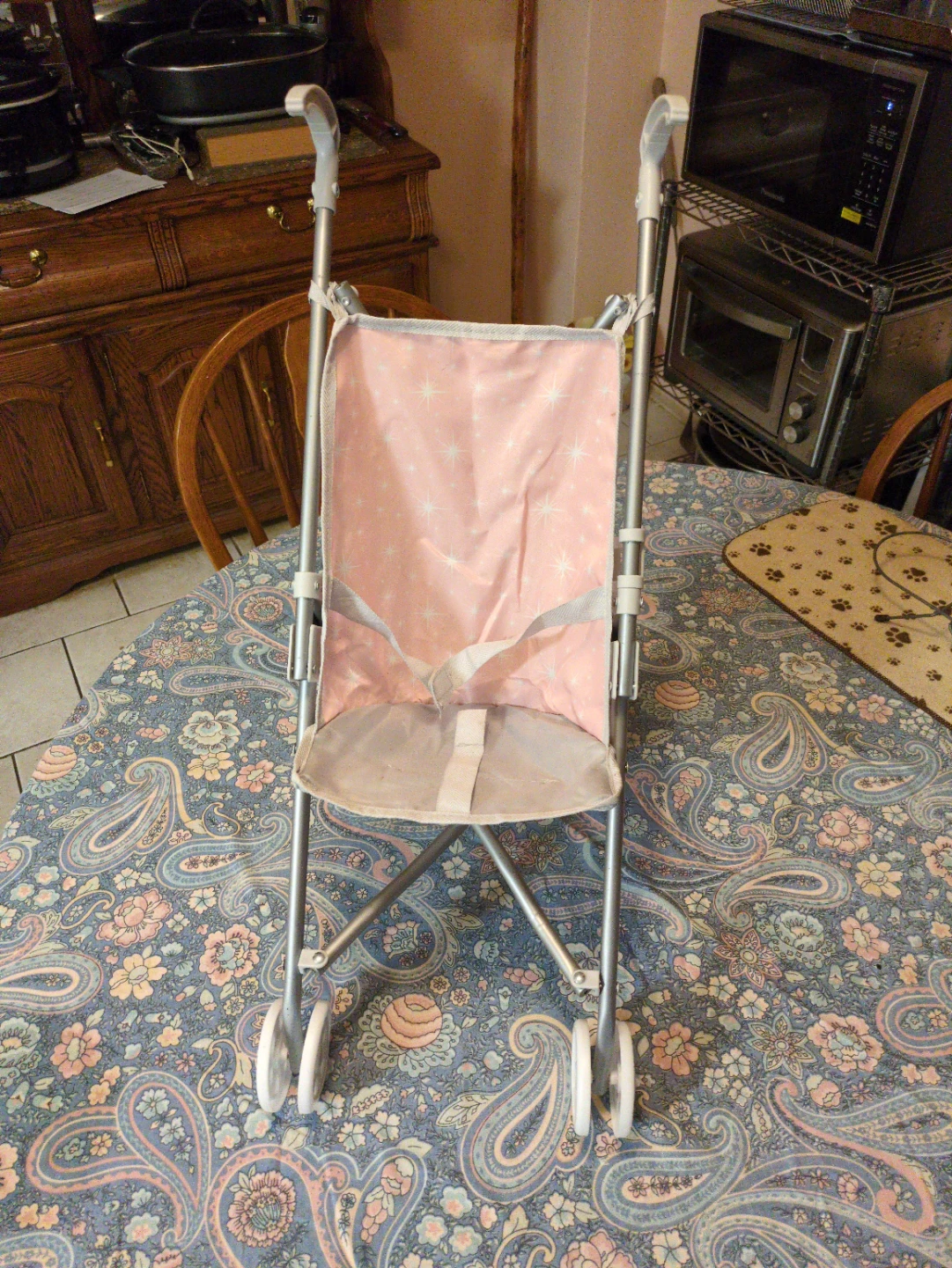 Pink Doll Stroller