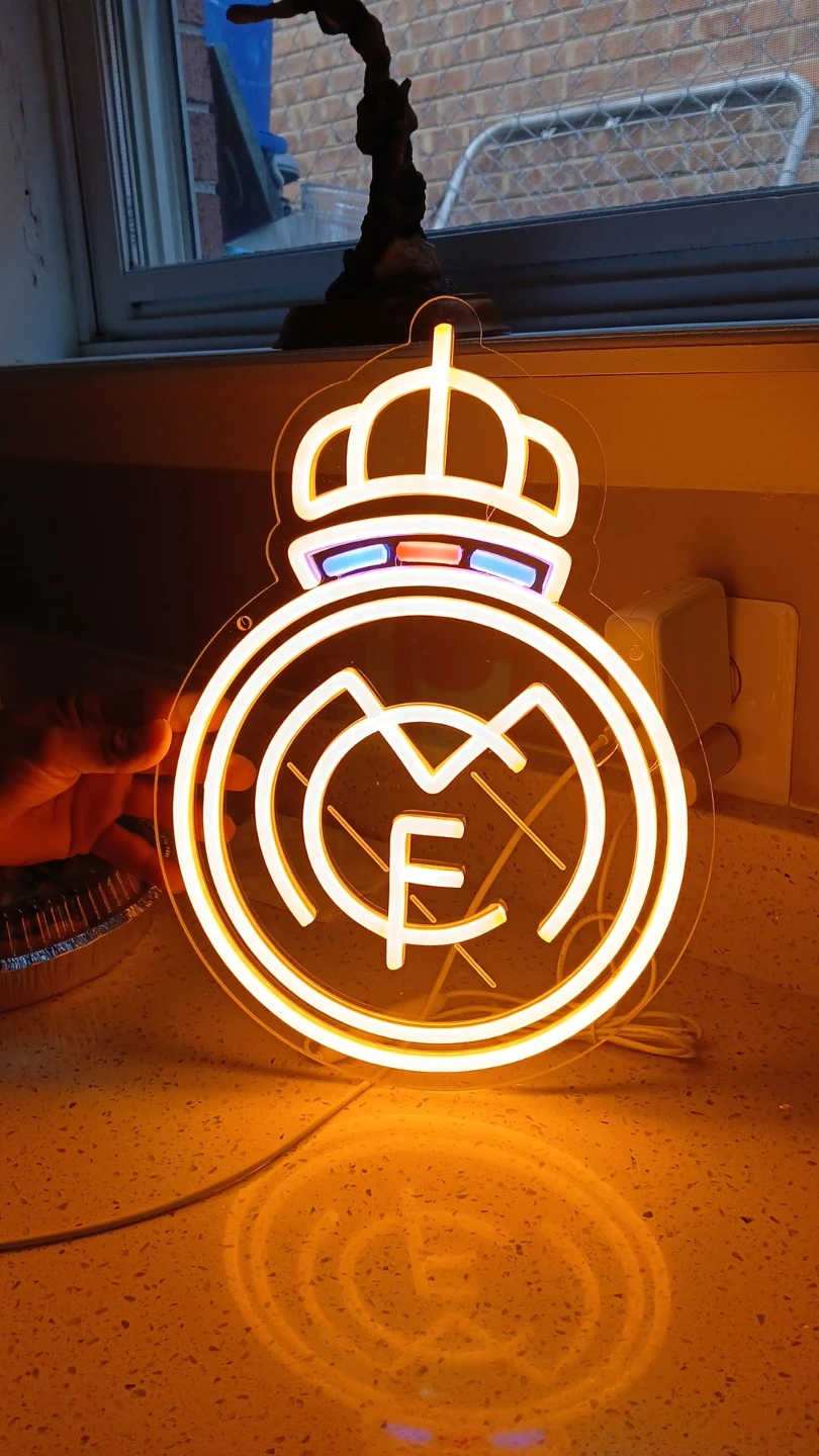 Real Madrid LED Neon Sign