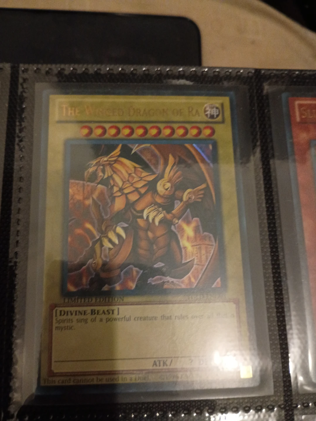 The Winged Dragon of Ra Yu-Gi-Oh! 🏈 Card