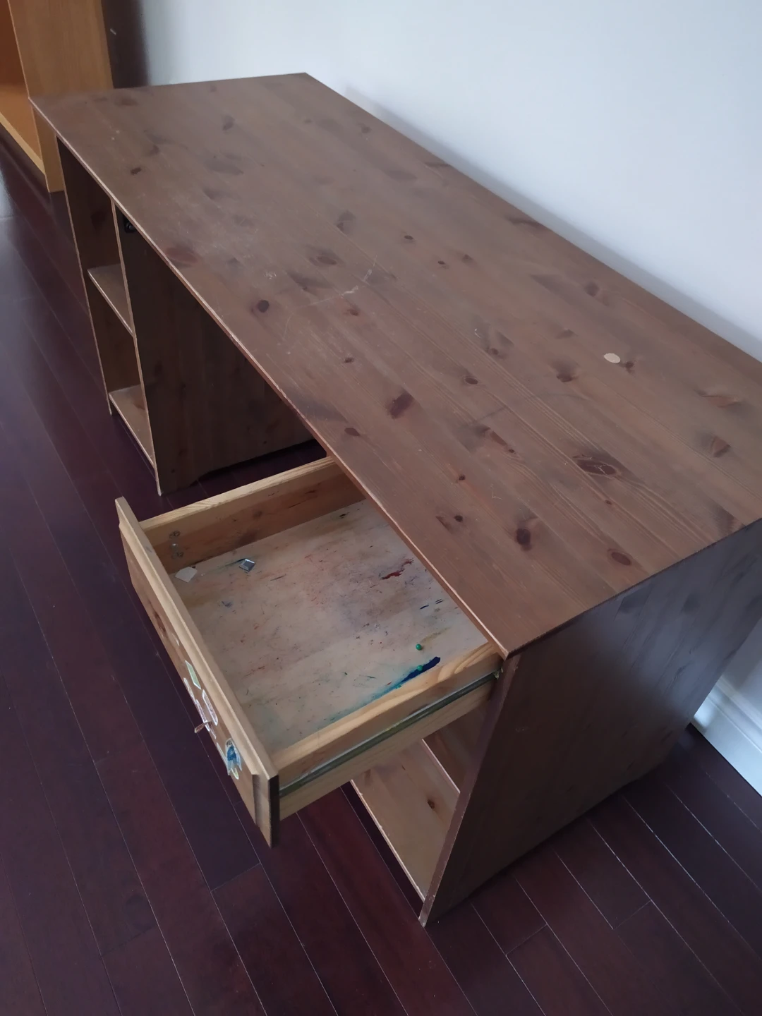 Solid Wood Computer Desk - photo 2