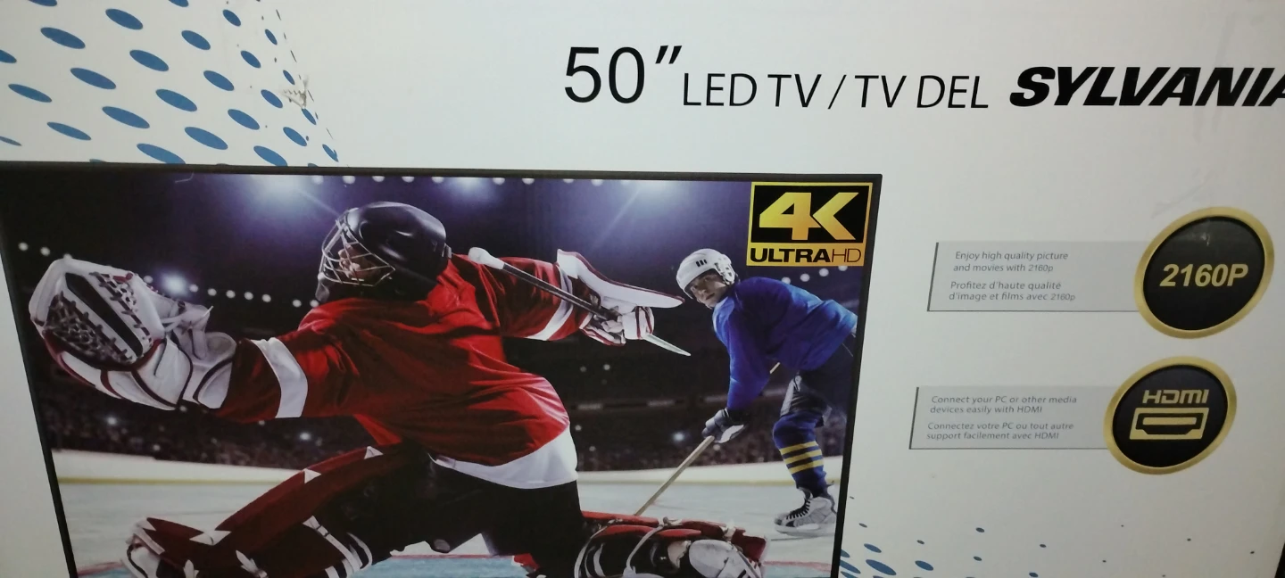 50" Sylvania LED 4K UHD TV
