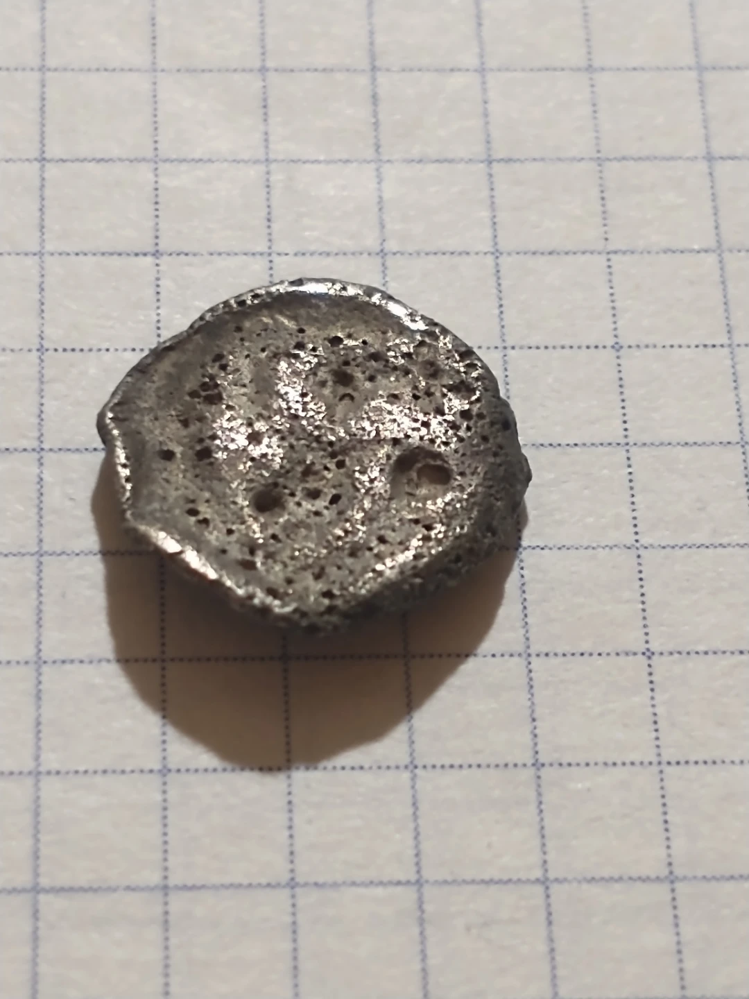 Unattributed ancient silver BC Greek coin w/dolphin and eagle - photo 5
