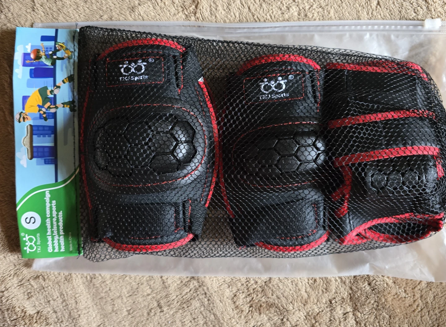 TXJ Sports protective gear set - Small