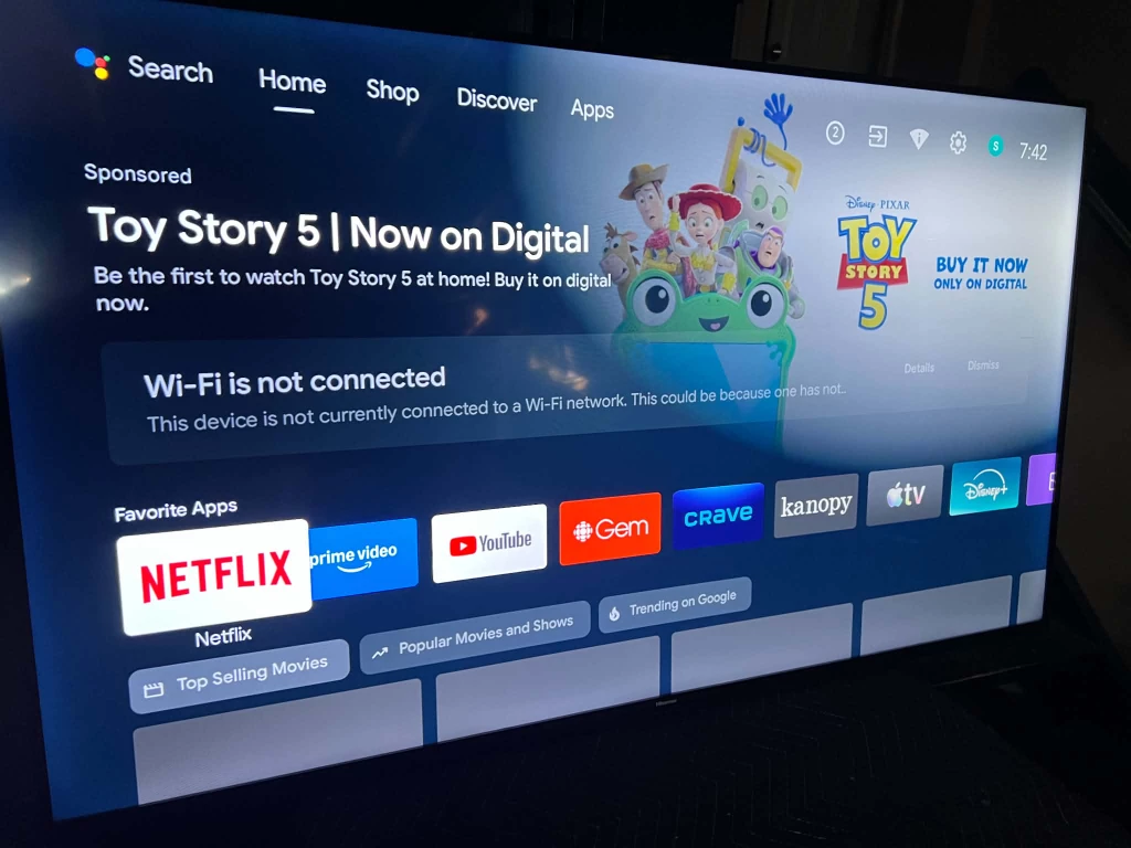 58" HISENSE 4K ULTRA HD ANDROID SMART TV!! - photo 4