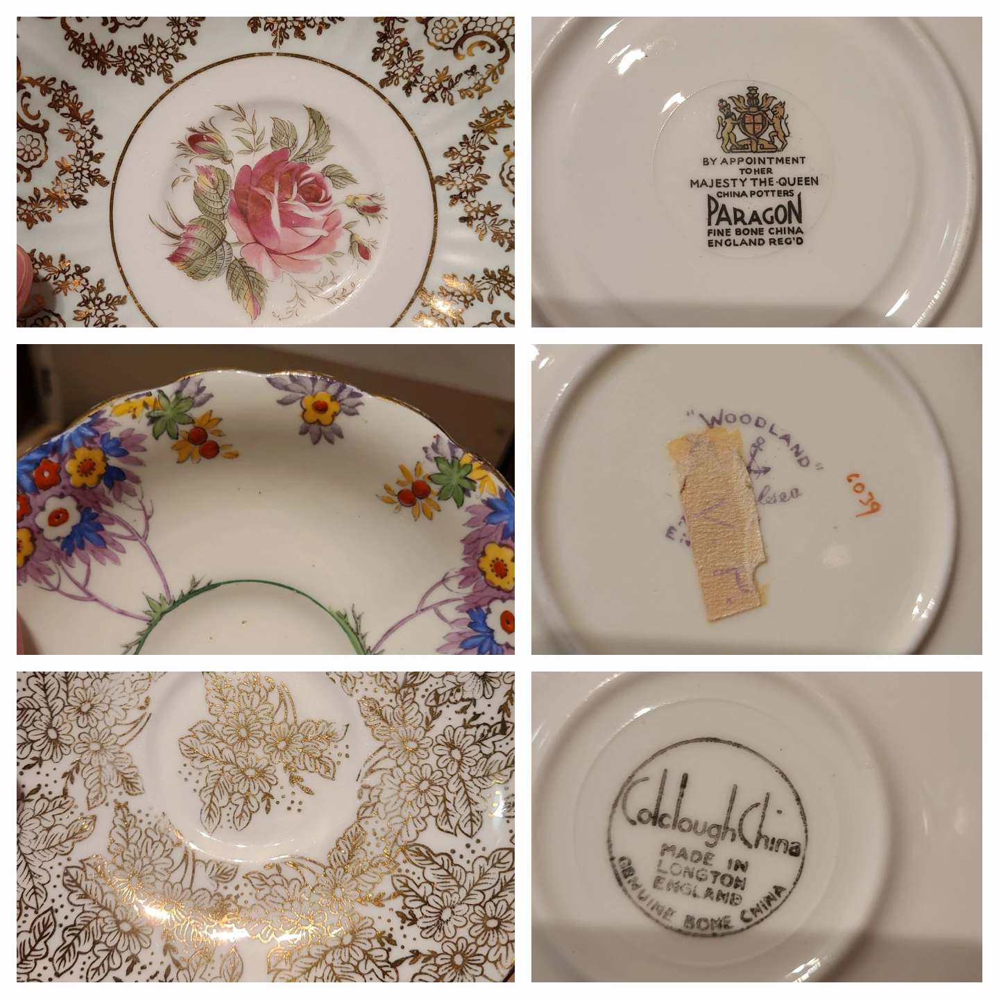 15 Assorted Vintage Decorative Saucers/plates - photo 2