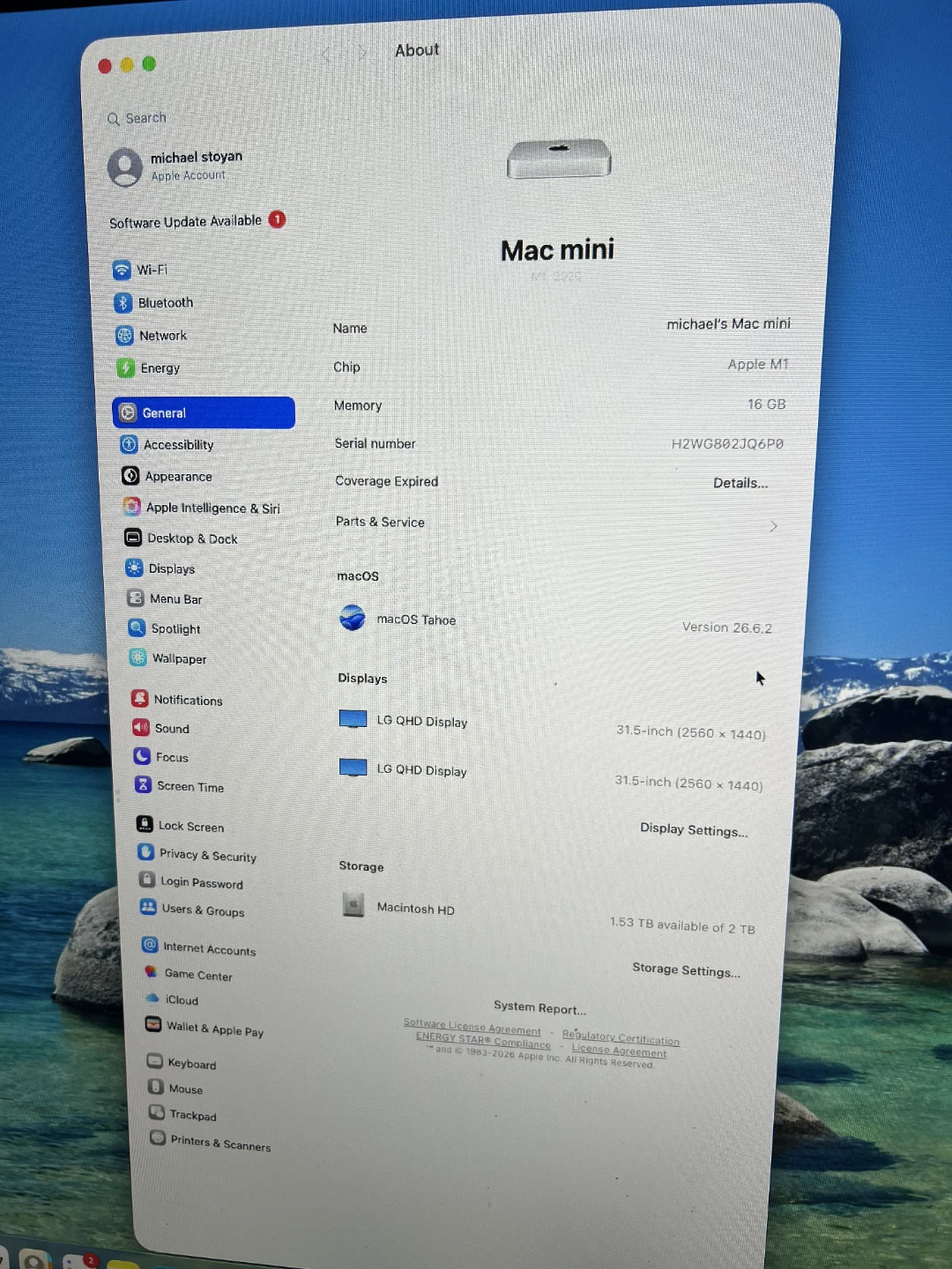 Apple Mac mini M1 16GB RAM 2TB SSD - photo 3