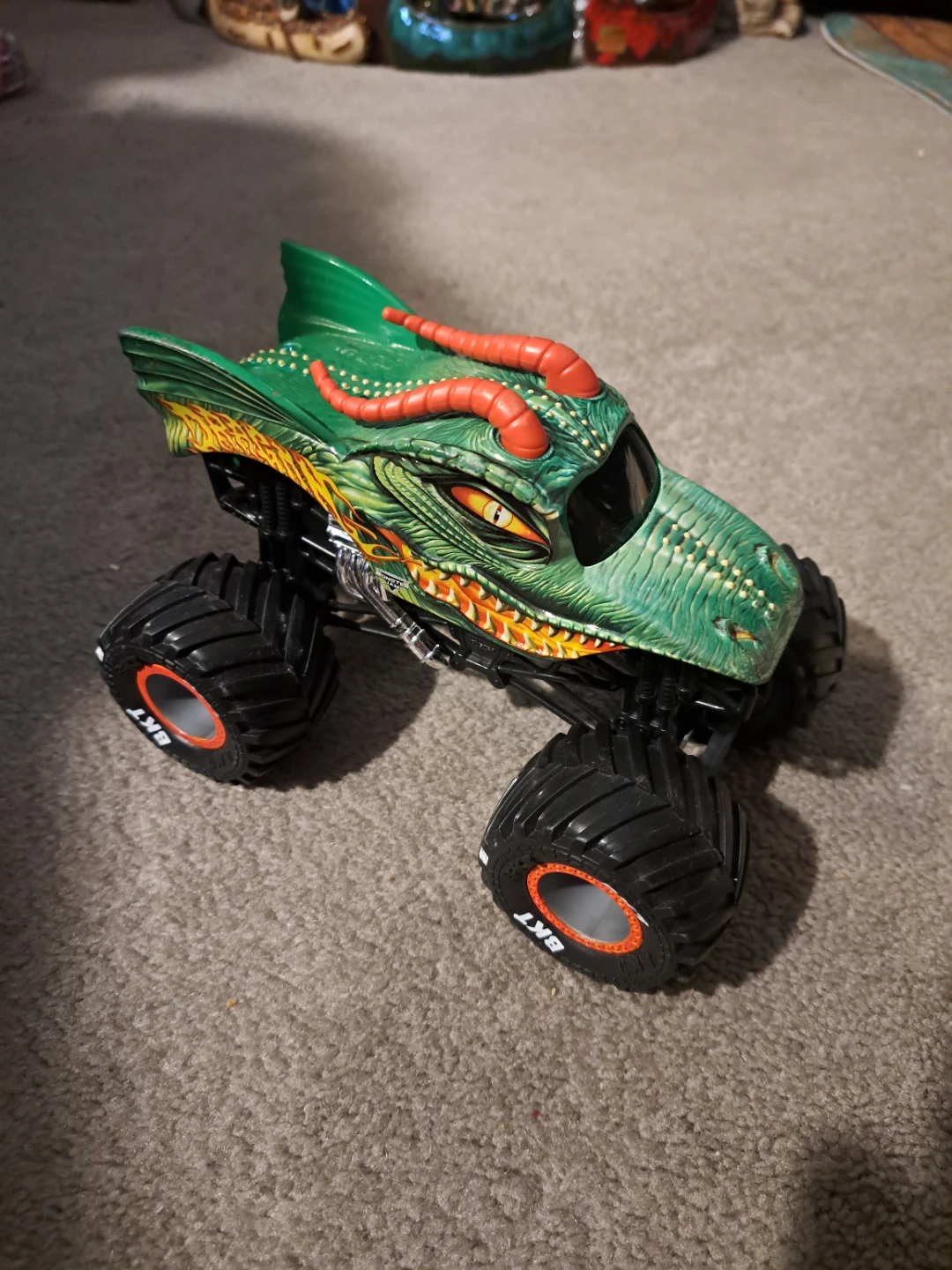 Monster Jam Dragon Monster Truck Toy - photo 2