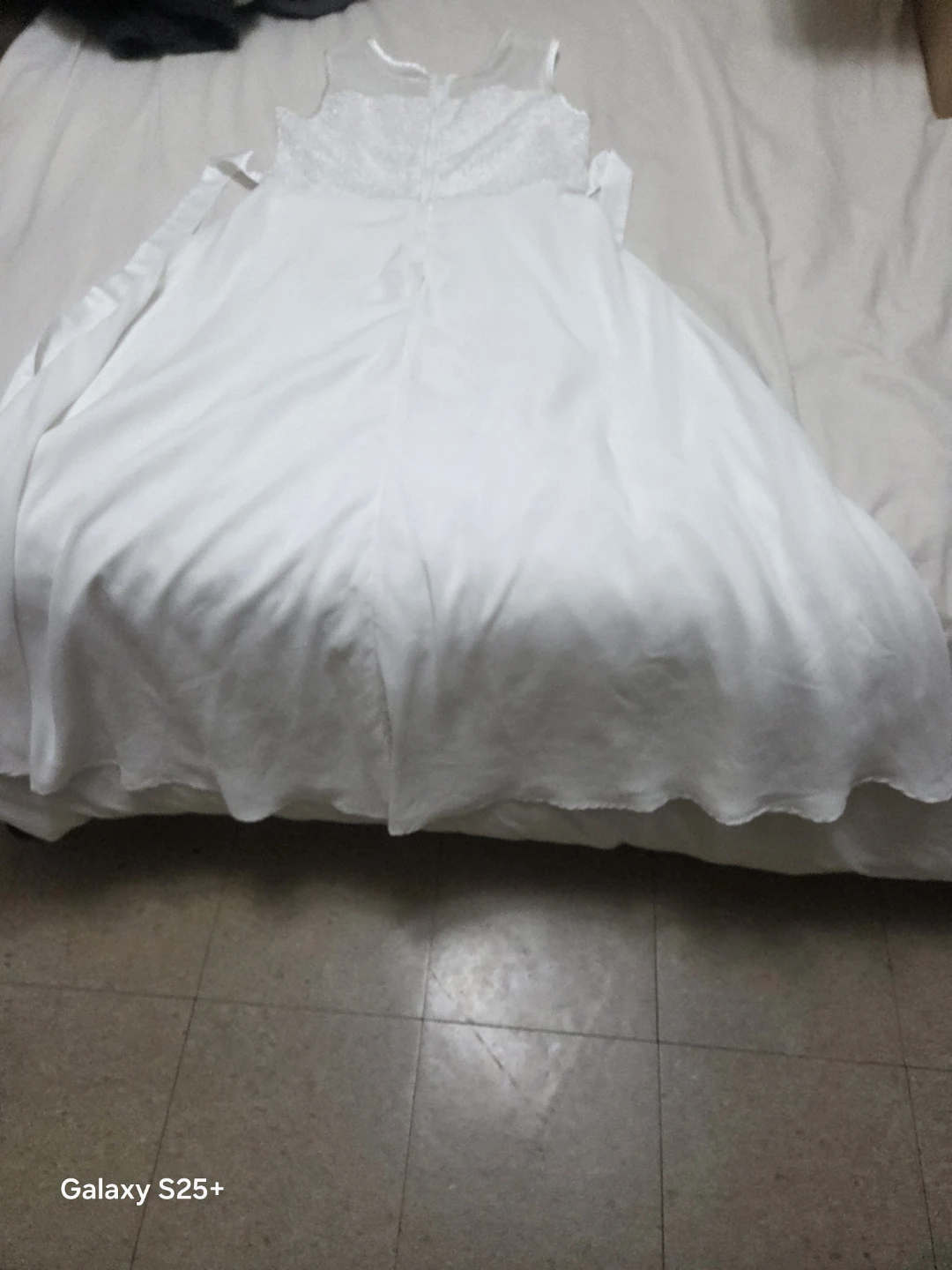 Sunny Fashion White Dress Size 12