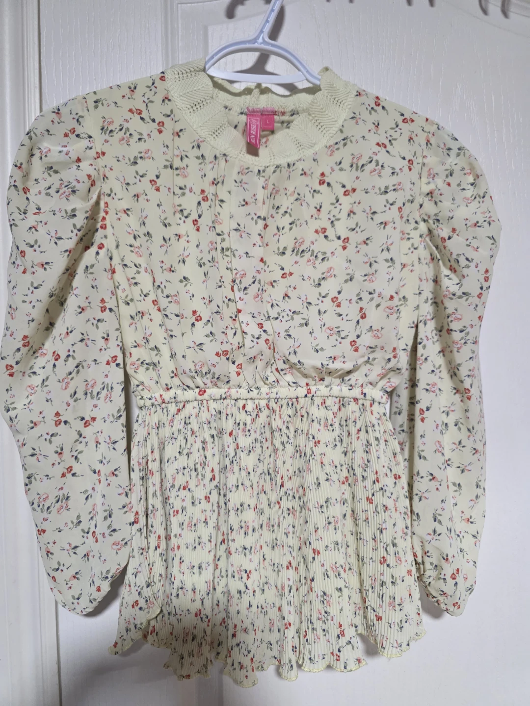 Sun Rise Floral Long Sleeve Blouse