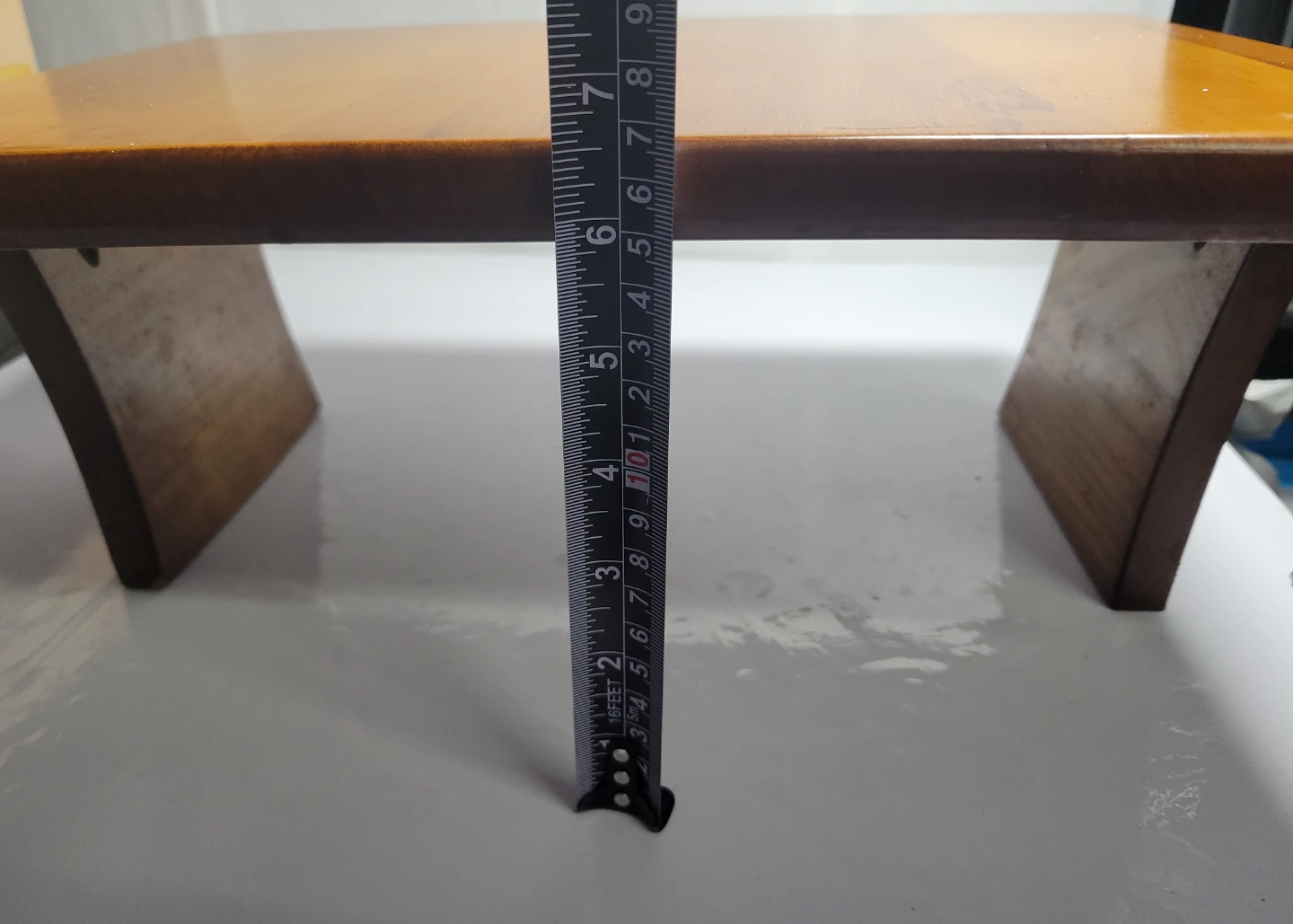 Small wooden low stand - photo 5