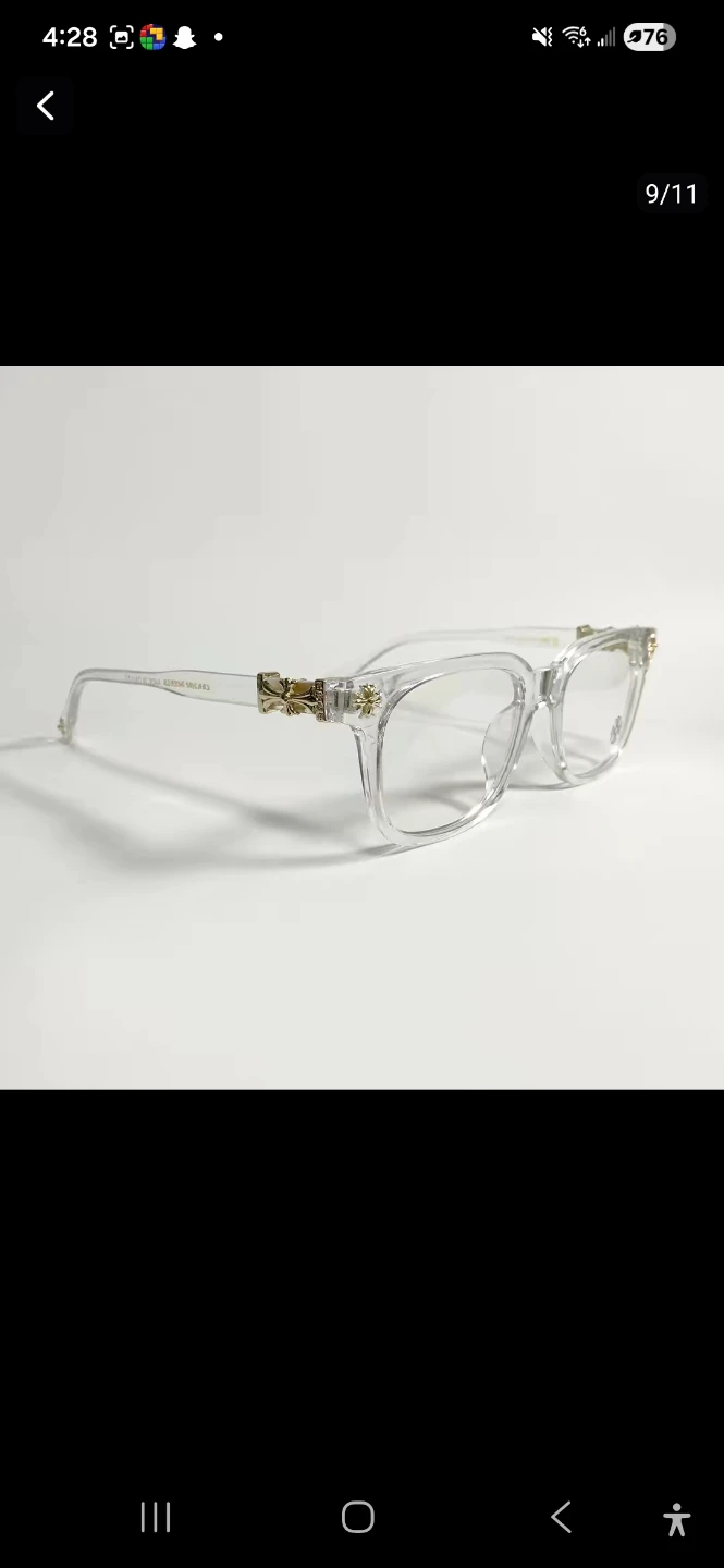 Chrome Hearts Style Glasses - photo 5