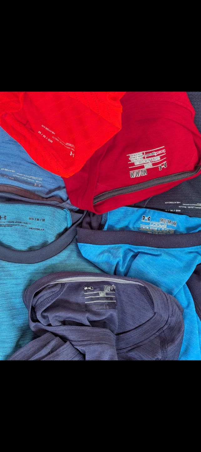 Men's Under Armour HeatGear T-Shirts (Bundle) All Medium sz - photo 3