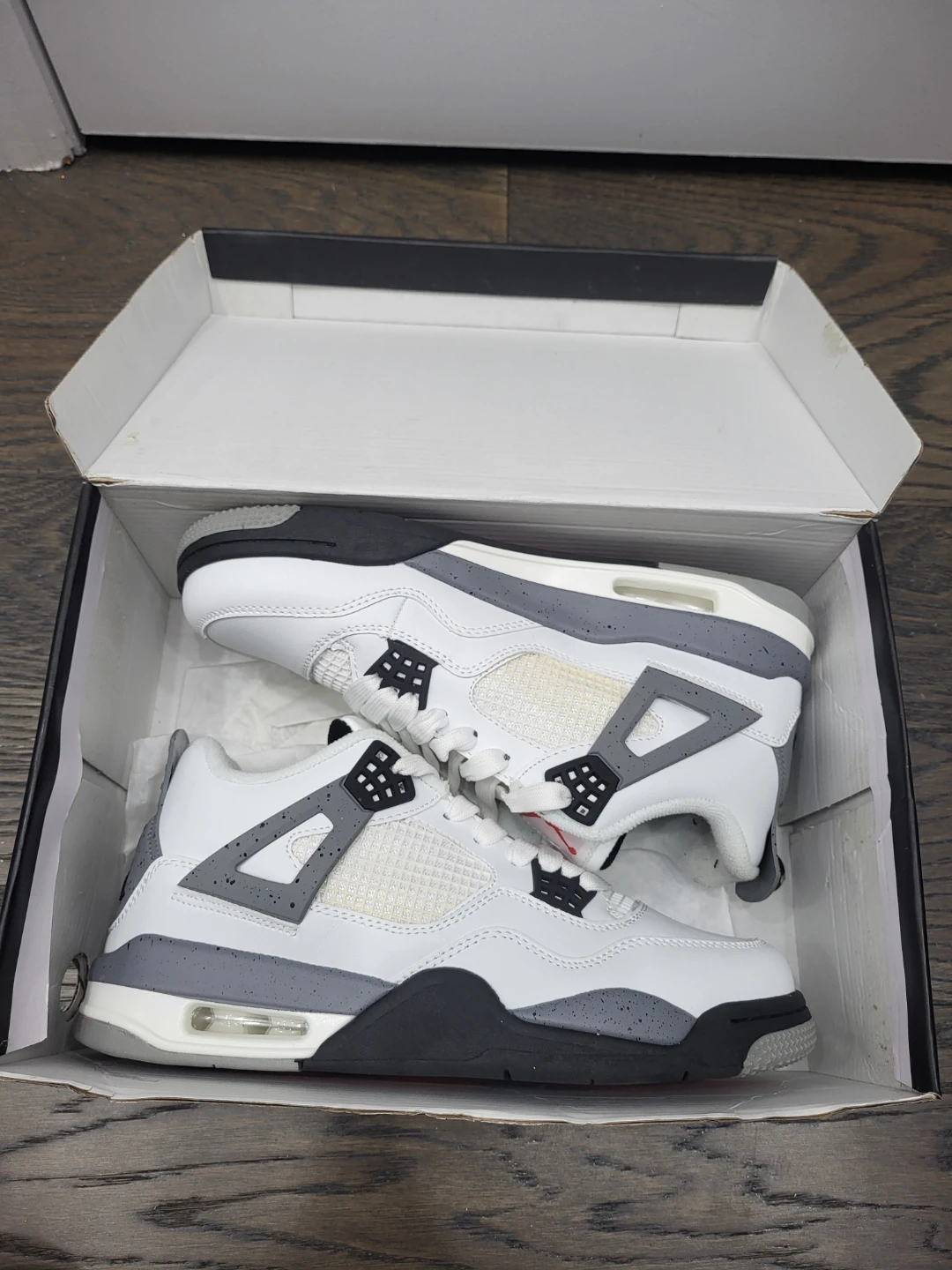 Air Jordan 4 White Cement