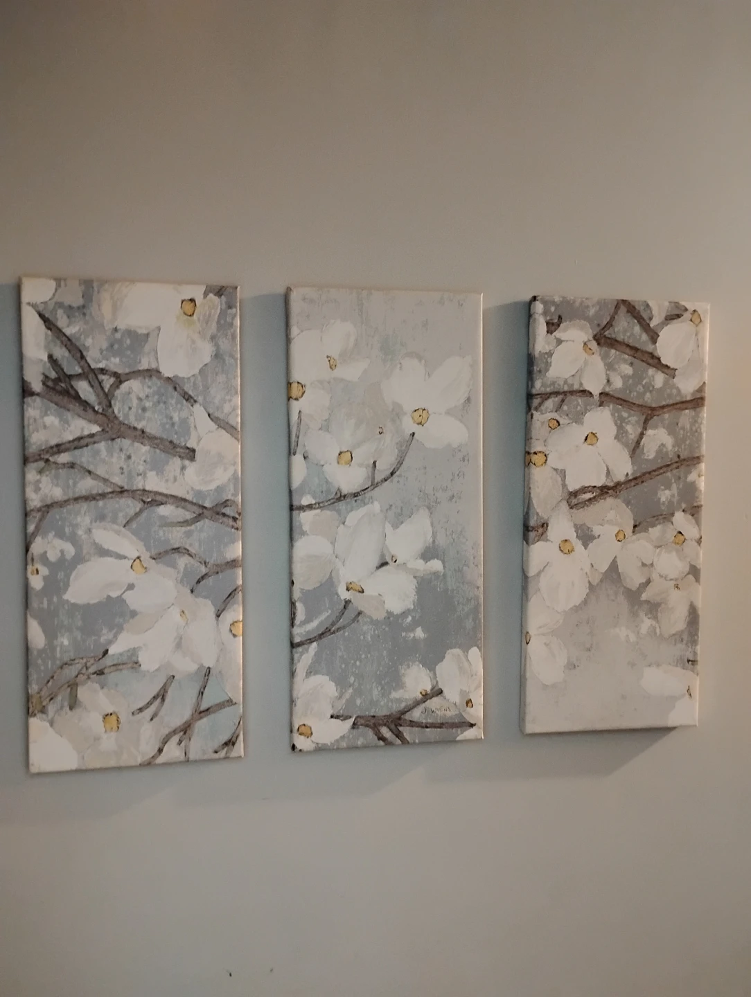 3-Piece Floral Canvas Wall Art Set