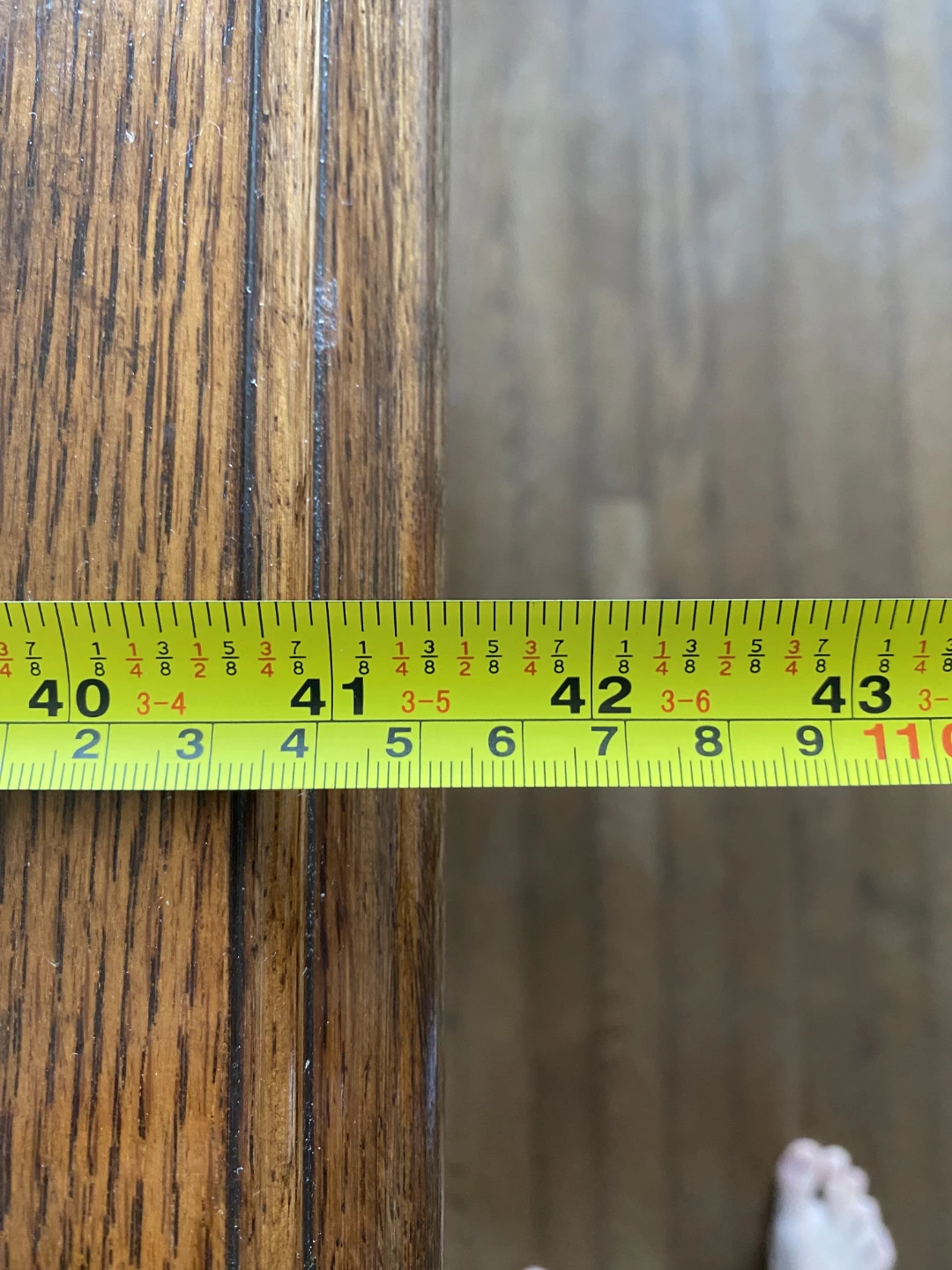 Oak Pedestal Dining Table with leaf, size in photos - photo 4