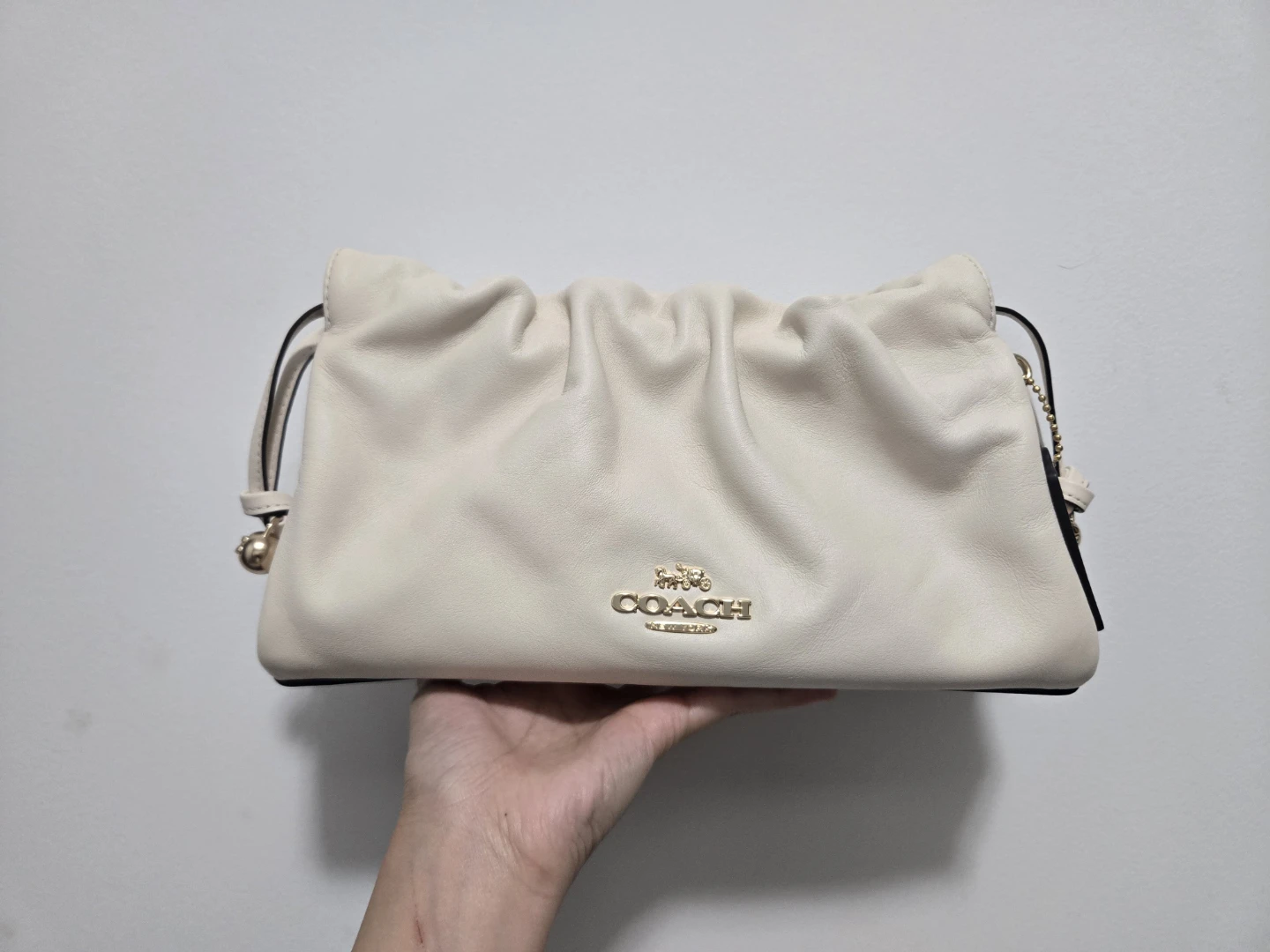 New Coach Faye Shoulder Bag - Chalk - photo 2