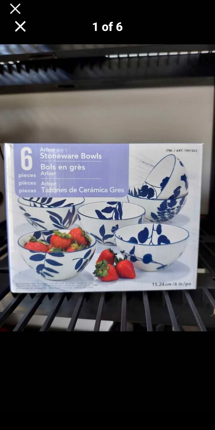 New Certified International Arbor Stoneware Bowls (Set of 6) - photo 5