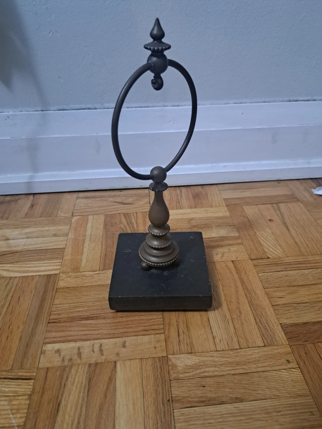 Brass Decorative Metal Ornament Display Stand - photo 2