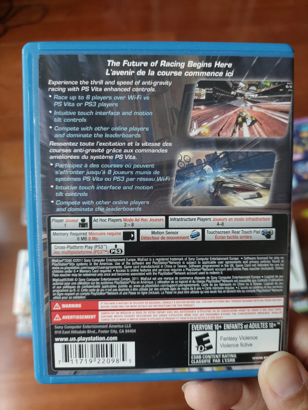 🏈 Wipeout 2048 for PlayStation Vita - photo 2