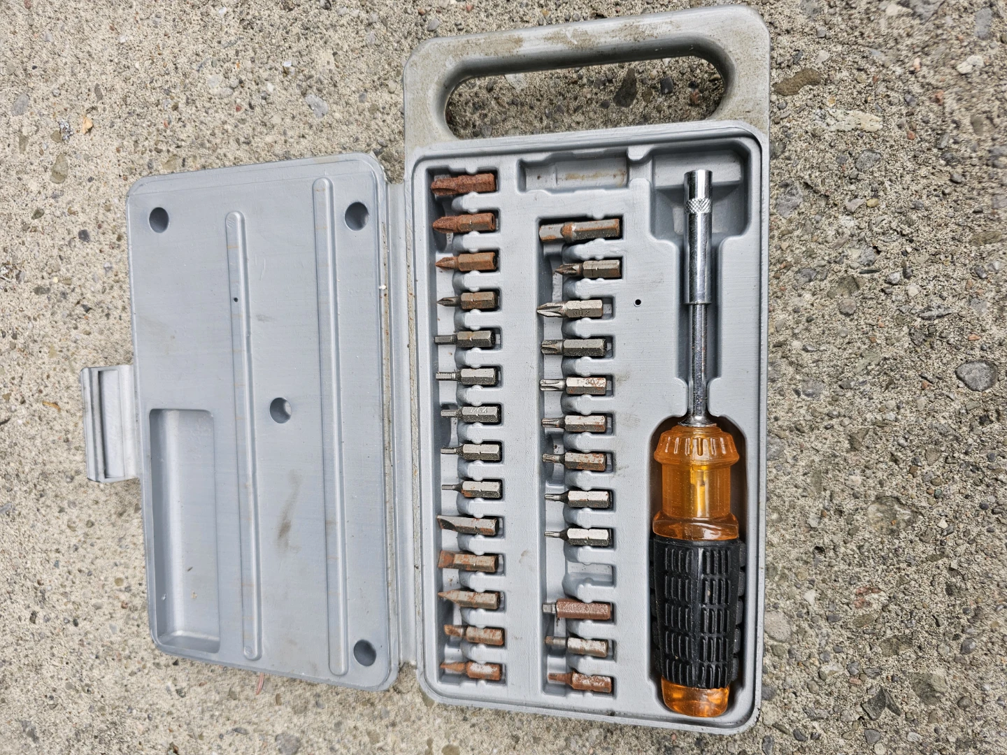 Screwdriver Bit Set with Case