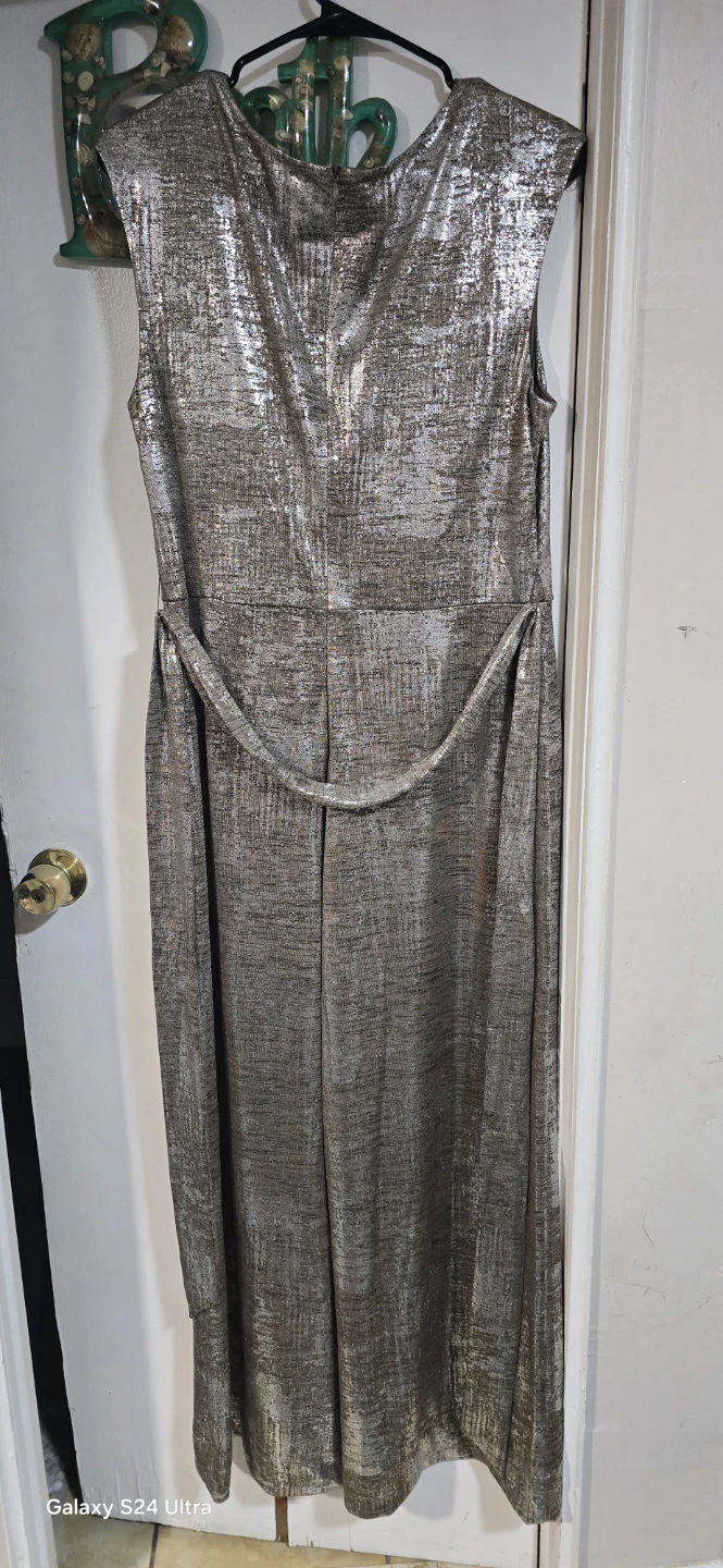 Connected Apparel Sleeveless Jumpsuit Size 12 - photo 5