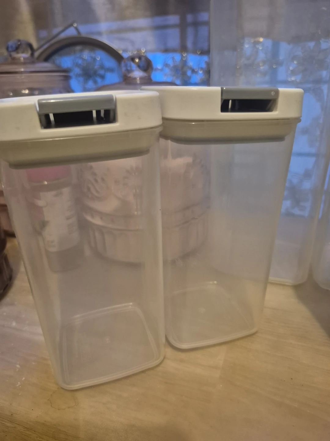 Set of 6 Clear Pantry Storage Containers - photo 5