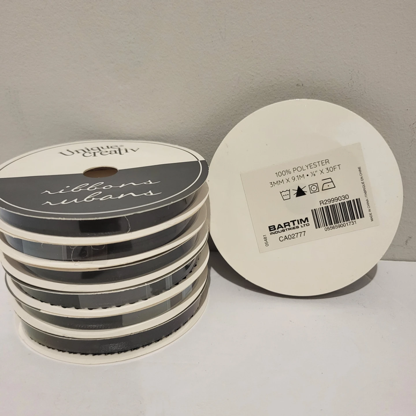 Assorted Black Craft Ribbons New - photo 5