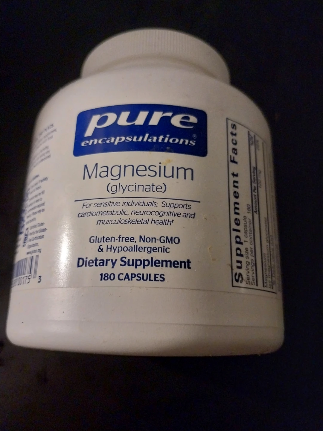 Pure Encapsulations Magnesium Glycinate Dietary Supplement - photo 4