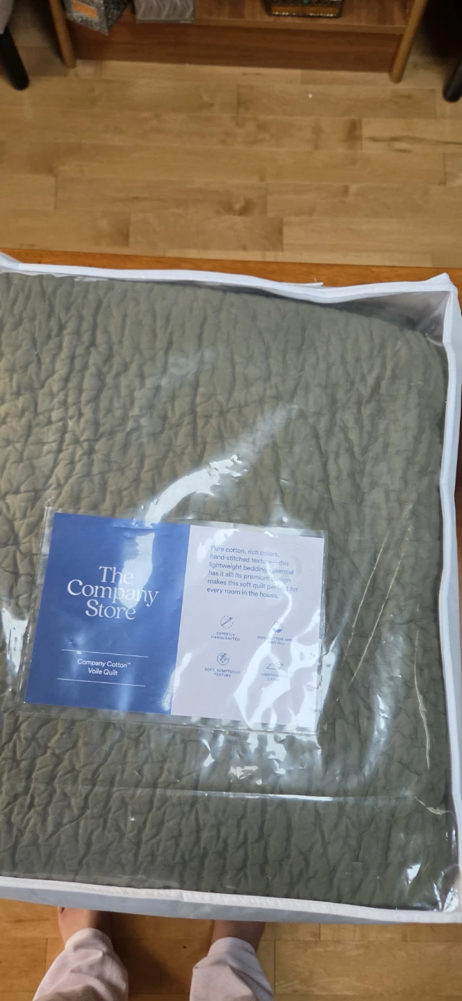 The Company Store Company Cotton Voile King Quilt - photo 4