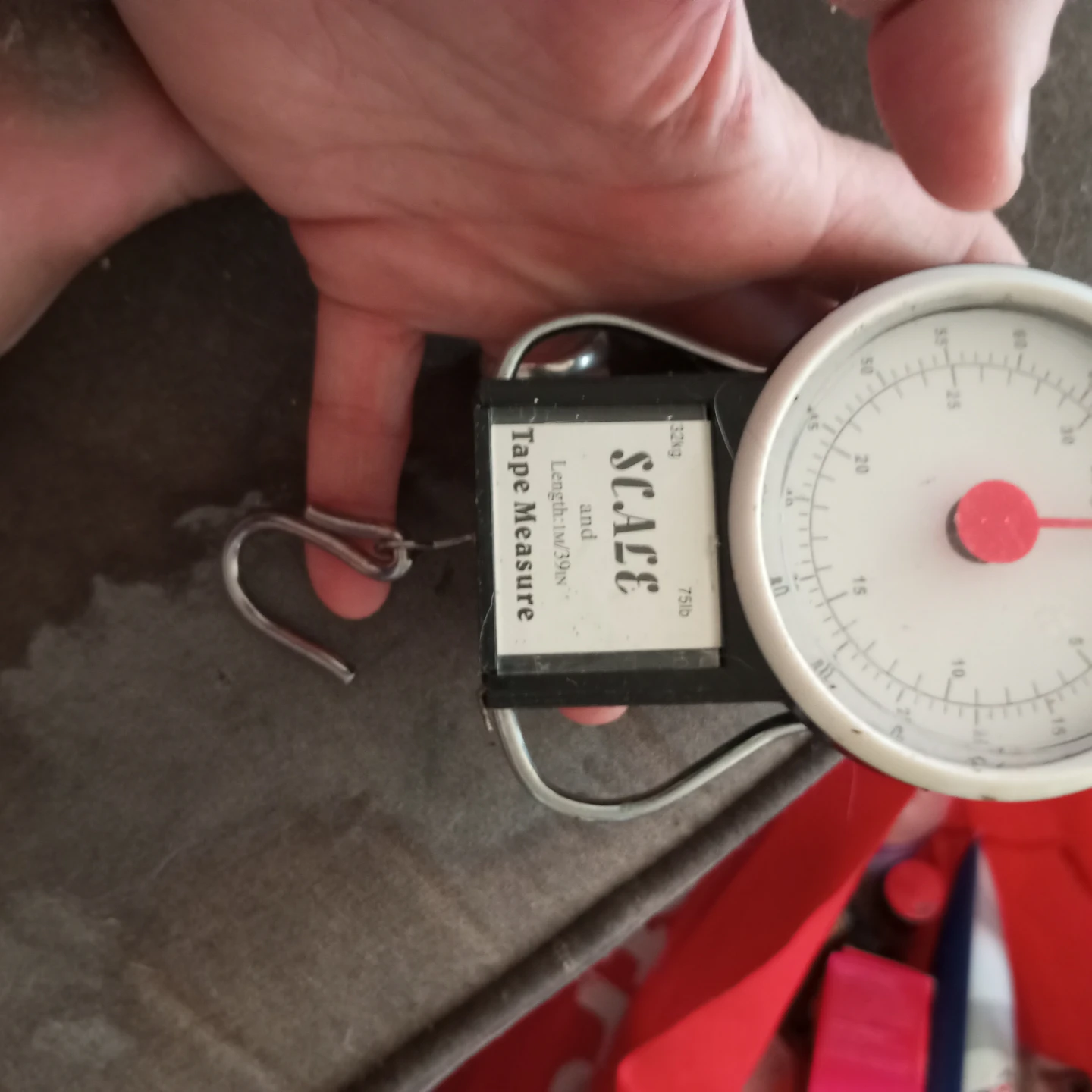 Portable Hanging Scale and Tape Measure - photo 2