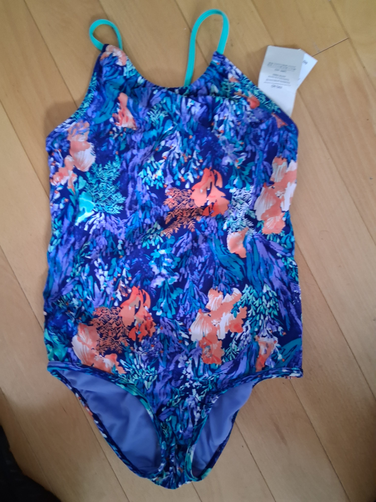Old Navy Women's Floral One-Piece Swimsuit XL - photo 2
