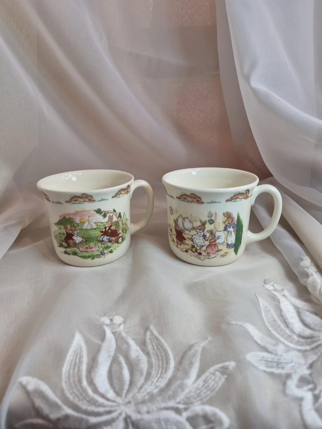 2 Vintage Royal Dalton Bone China England Bunnykins