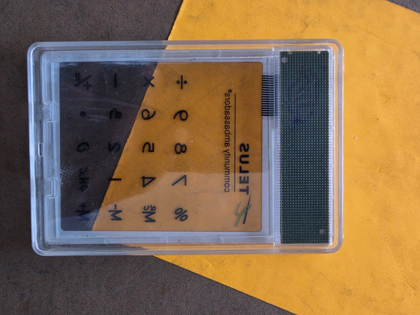 TELUS community ambassadors branded calculator - photo 2