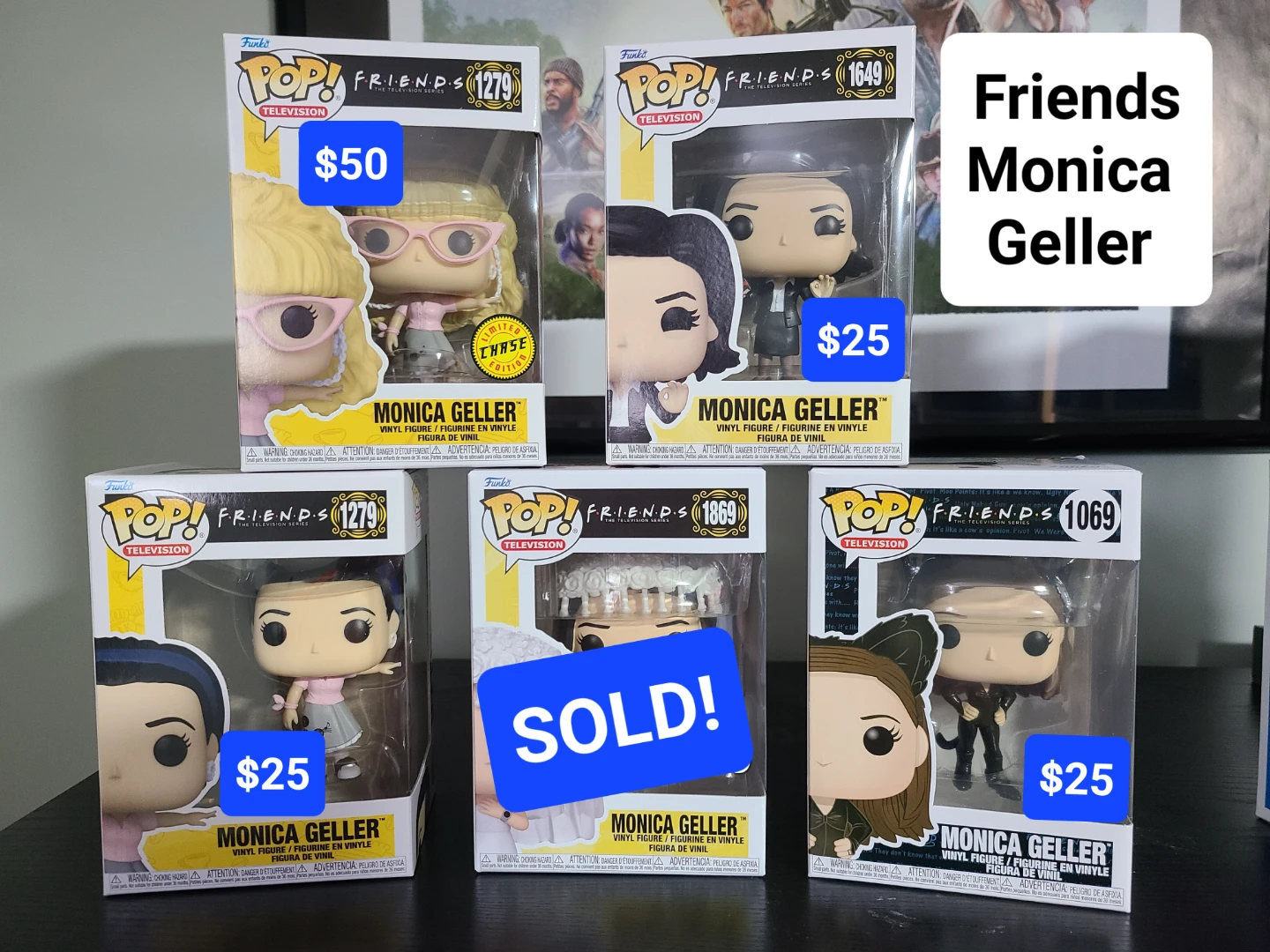 Funko Pop Monica Geller Friends Figures