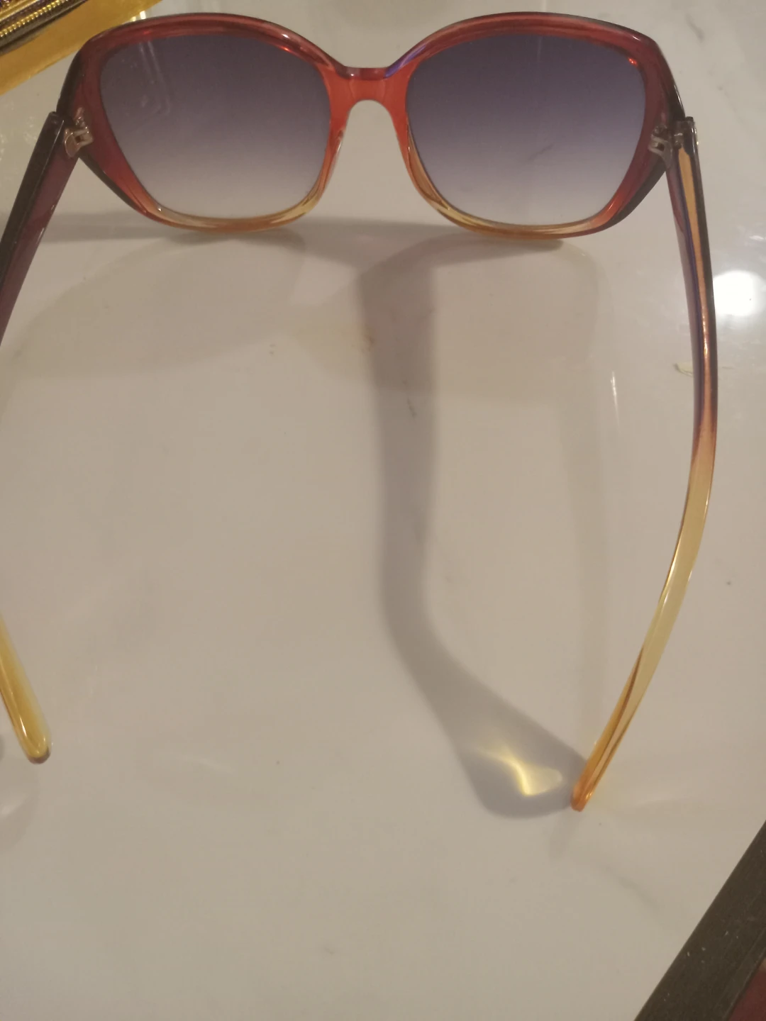 Red and Yellow Gradient Sunglasses - photo 3