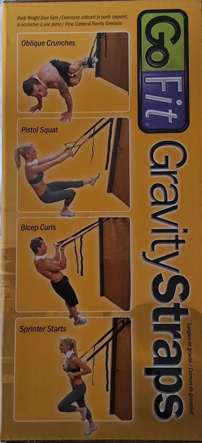 GoFit Gravity Straps Body Weight Door Gym - photo 3