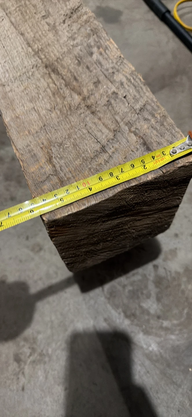 Rustic Reclaimed Wood Beam - photo 2