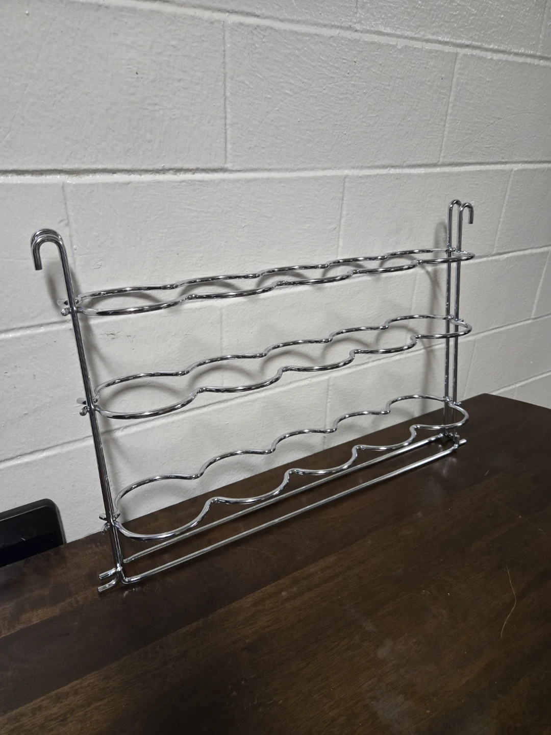 Universal Chrome Refrigerator Wine & Bottle Rack Shelf